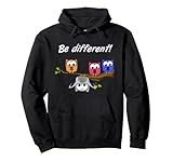 Be Different - Herren Slogan - Owl Witziges Motiv
