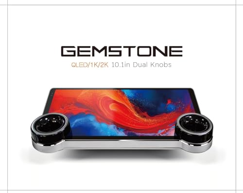 Image of 10.1Diamond 2K Android Player, Gemstone 4 /32, Car Play 360 Camera Support DVR Camera Support 10.1-inch Android Car Stereo with GPS, WiFi, Bluetooth, AUX, RCA, Power Cable, Frame