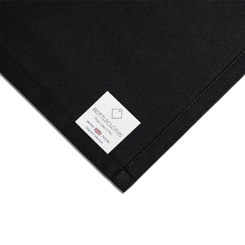Paños para botellas de hielo Original Collection de algodón negro de 42 cm en pack de 2 unidades 5