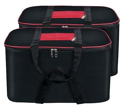 DAMONS Large Size Underbed Storage Bags for Clothes-Moisture-Proof Cloth Organizer for Storage, Saree Bags with Zippered Closure & Handle, Blanket Cover Bag (PACK OF 2)-image-41