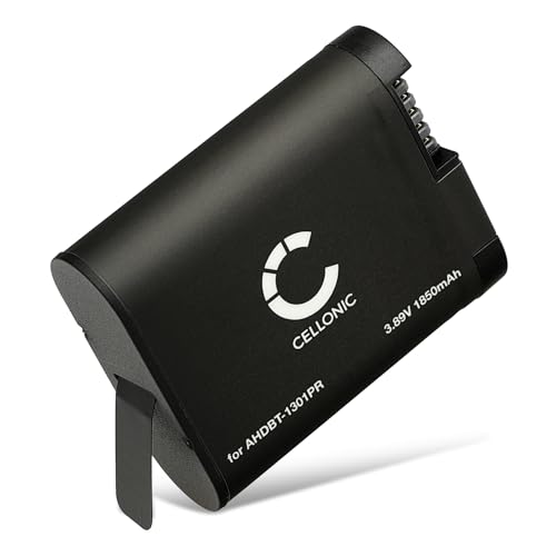 Batería para GoPro HERO13 Black CELLONIC AHDBT-1301 recargable de 1900mAh para cámara