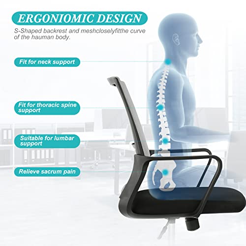 Actask Sedia Ufficio Ergonomica, Sedia scrivania