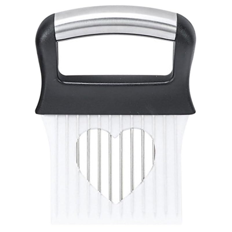 Soporte para Cortar Cebolla Multi Funcional en Acero Inoxidable miniatura 1