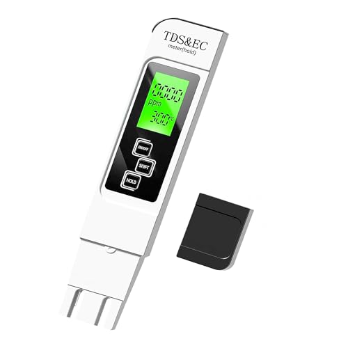 Water Testing Kits for Drinking Water- 4 in 1 TDS Meter TDS EC & Temperature(&deg;C,&deg;F) Meter,Accurate...