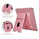MMK Hülle für 7/6,8 Kindle Paperwhite (12th/11th Generation-2024/2021), PU Leder Kickstand Schutzhülle mit Kartenfach Handschlaufe, für Kindle Paperwhite Signature Edition, Rosa