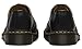 Dr. Martens, 1461 3-Eye Leather Oxford Shoe for Men and Women, Black Smooth, 10 US Women/9 US Men