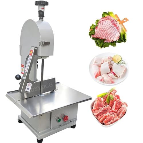 TDSYOCG Troncatrice Elettrica a Nastro per Carne e Ossa 1100W,
