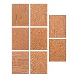 MUELODSIC 8 Feuilles de Cuir Synthétique Imprimé Diy, Kit de...