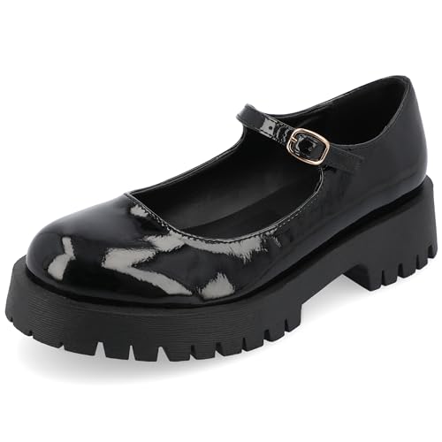 Journee Collection Women's Kamie Mary Jane Flat
