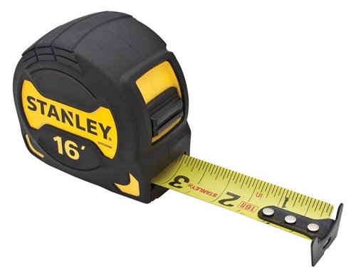 Stanley Tools STHT33594S 16ft. Tape Measure, Yellow/Black