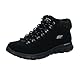 Skechers Damen Synergy Winter Nights Kurzschaft Stiefel, Black Trubuck/Trim #l, 35 EU