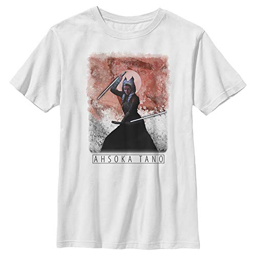 T-shirt Mandalorian garçon idéal pour l'école et les loisirs sur le thème galactique