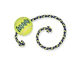 KONG Pelota Squeakair Mediana con Cuerda para Perro