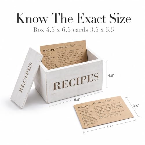 Image of Mud Pie Beaded Recipe Box, Recipe Card Box | Recipe Box With Cards