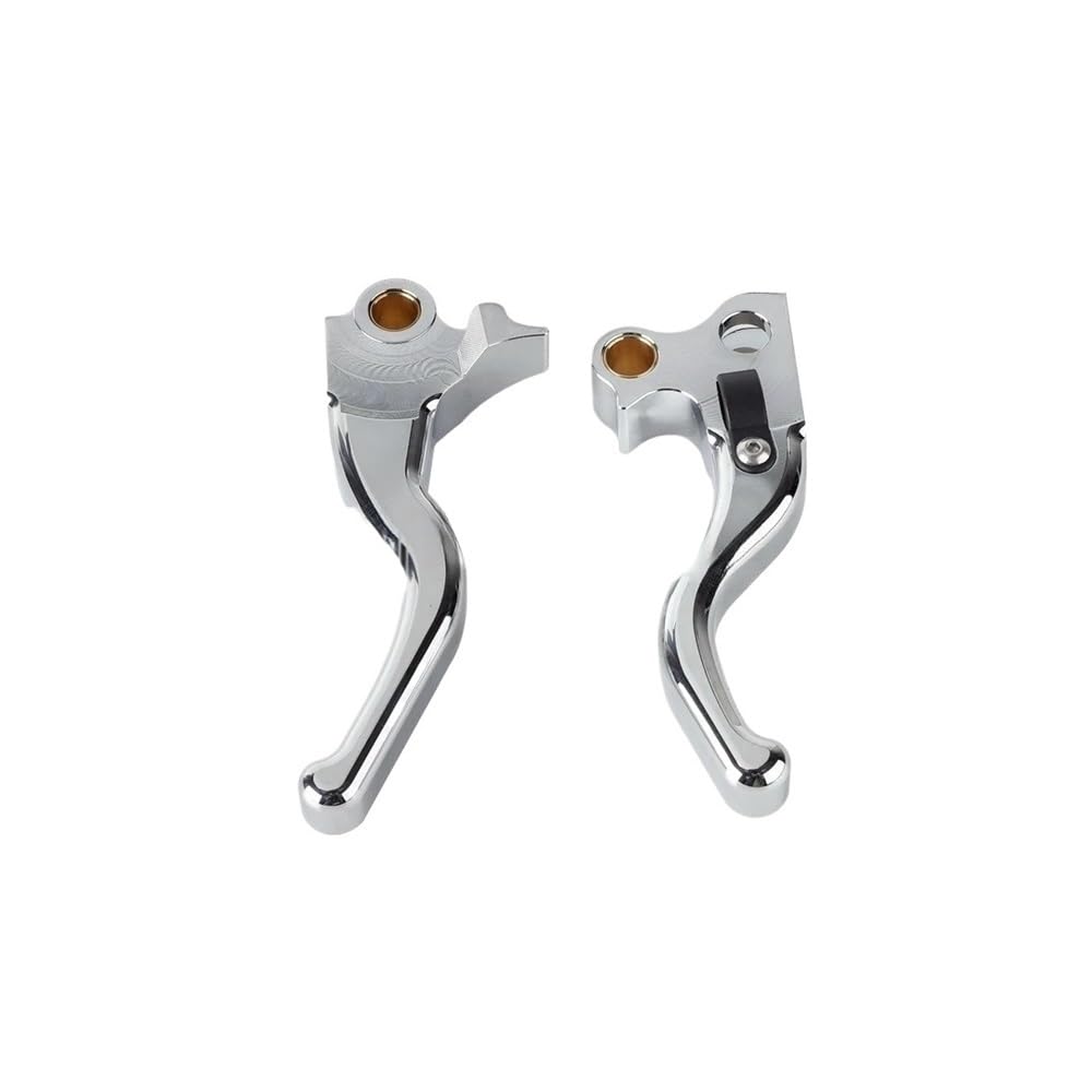 Wghposqtj Chrome Hand Brake Clutch Levers Brake Lever Clutch Levers Set Front Handlebar Control For Touring Electra Glide Cl&Assic Fltr Flht Flhx