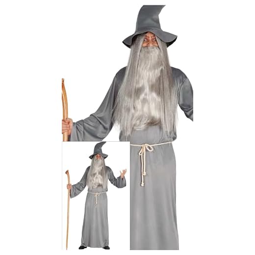 FIESTAS GUIRCA Disfraz mago Adulto - Talla L 52-54