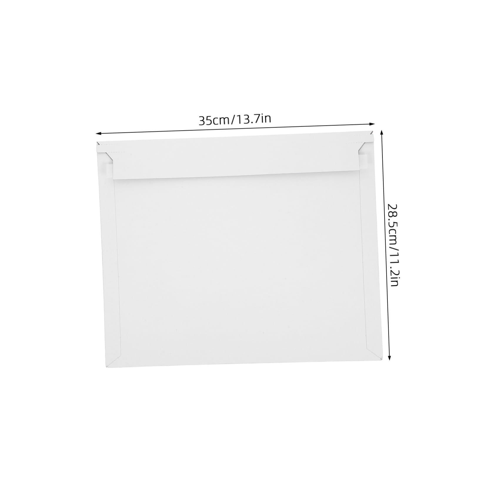 HOMSFOU 20 Pièces Enveloppes Expédition pour Documents Enveloppes Rigides Plates Pochettes pour Dossiers Expédition pour Cartes