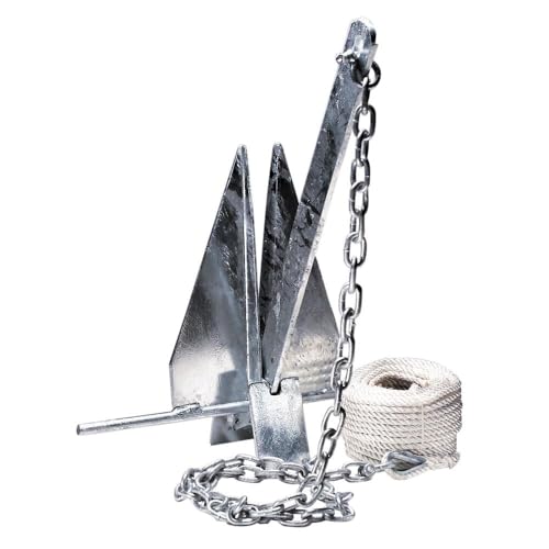 Overton's #13 Fluke-Style Galvanized Boat Anchor Kit