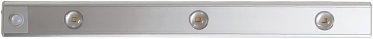 Garosa LED Ultra Thin Smart Light,Wireless Motion Sensor Rechargeable Light,Aluminum Alloy Material,Battery Operated Light,Low Voltage Inductive for Closets,Cupboard,Cabinet (40cm /