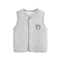TYUSGH Toddler Gilet Baby Girls Boys Waistcoat Kids Warm Jacket Fall Outwear Cute Vest for Birthday Party