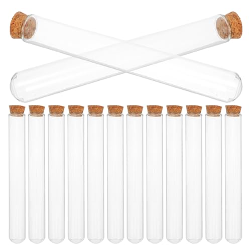 Tubes à essai verre Healvian grands formats pour trier vos échantillons proprement