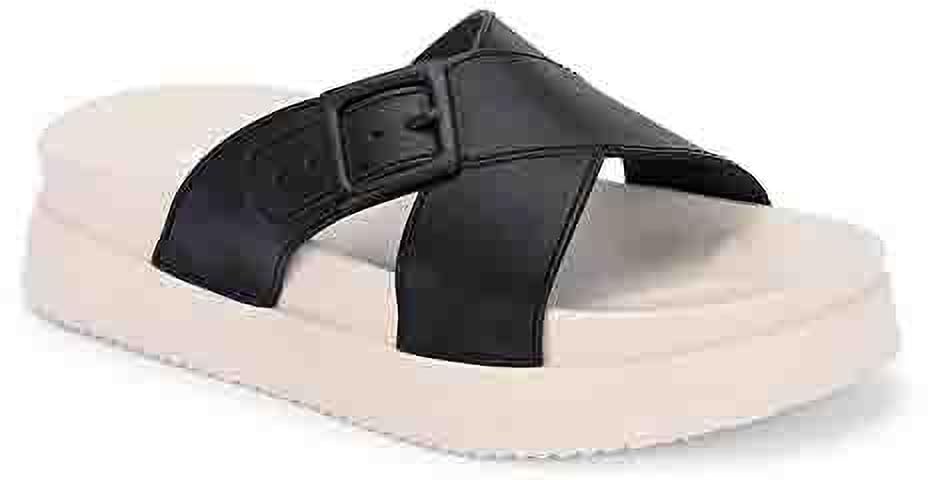 Longwalk Casual Stylish Black Women Heels Slides Flip Flops Slippers-W-3603-P (B0DFCJX4ZL) Amazon Price History, Amazon Price Tracker