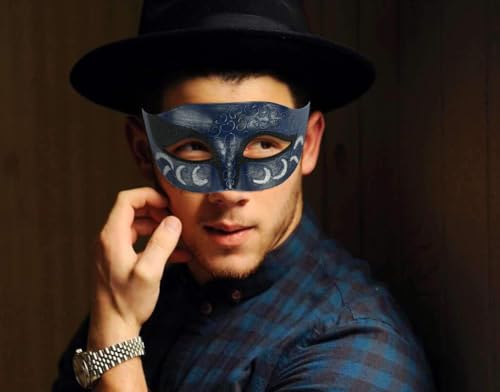 Image of Coddsmz Couple Masquerade Mask Set - Venetian & Mardi Gras Mask for Women & Men