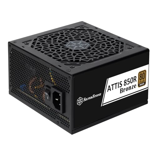 Technology ATTIS 850R Bronzo, 80 Plus Bronze ATX-3,1 Alimentatore ATX da 850 W, SST-AT850R-BF - Alimentatore