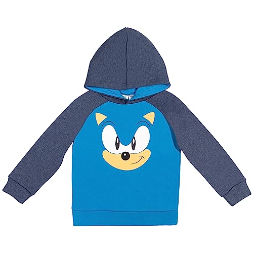 SEGA Tails Sonic The Hedgehog Knuckles Pullover Hoodie Little Kid to Big Kid