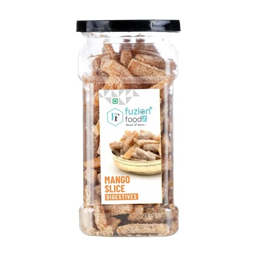 Image of Fuzion Foodz Aam Papad Khatta Meetha Aam Papad - 115 Grams | After Meal Digestives Mukhwas Mouth Freshner Mango Slice | Sweet & Tangy Aam Pachak Candy