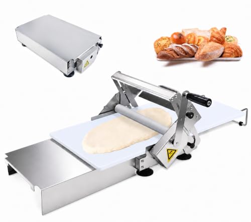 Foldable 40.5-Inch Manual Dough Sheeter
