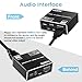 HDMI ARC to Optical Audio Adapter, NEWCARE 4K@60Hz H DMI Audio Splitter Converter, HDMI to Optical Toslink SPDIF+3.5mm Jack AUX Audio Out, Metal HDMI Audio Extractor Support Blue-Ray Play Soundbar