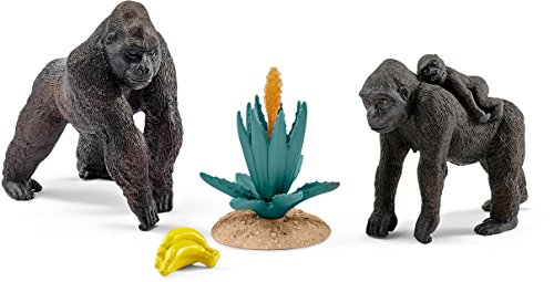 Preisvergleich Produktbild SCHLEICH 42276 42276-Gorilla Familie
