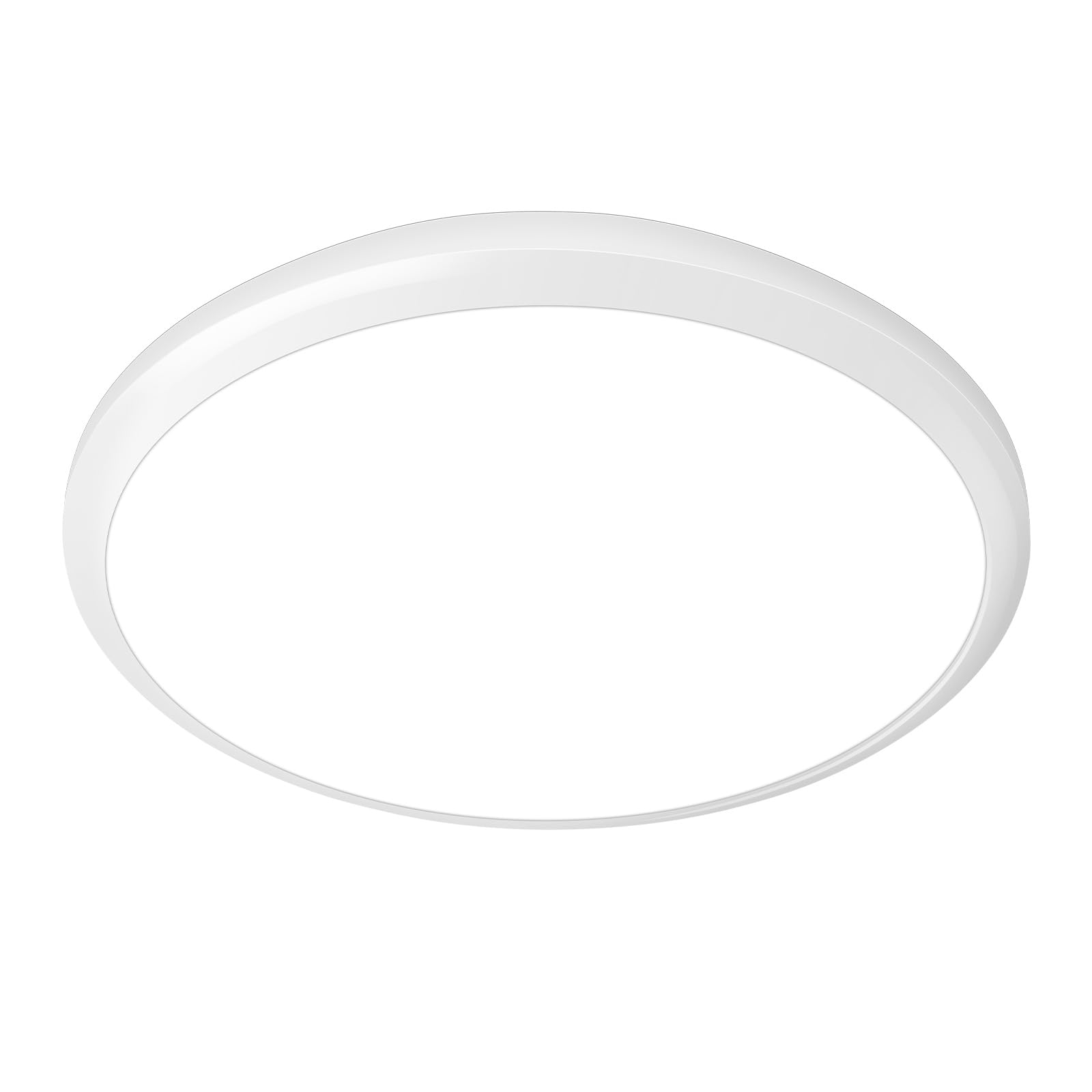 Tealight 12 Inch LED Ceiling Light, 6500K Cool White 2100LM Ceiling Light Fixture, IP54 Outdoor Ceiling Light for Porch, Hallway, Bathroom, Living Room, Laundry, Bedroom, Outdoor/Indoor