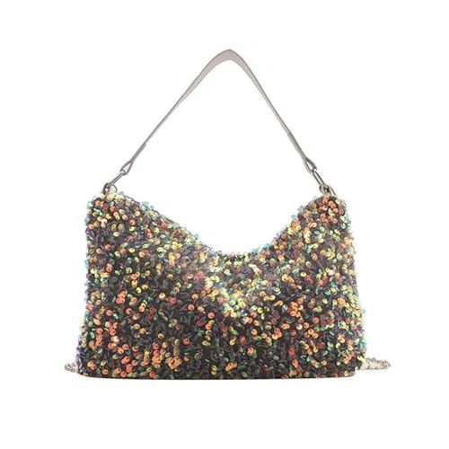 Sac à main à paillettes scintillantes pour femme et pochette de mariage chic