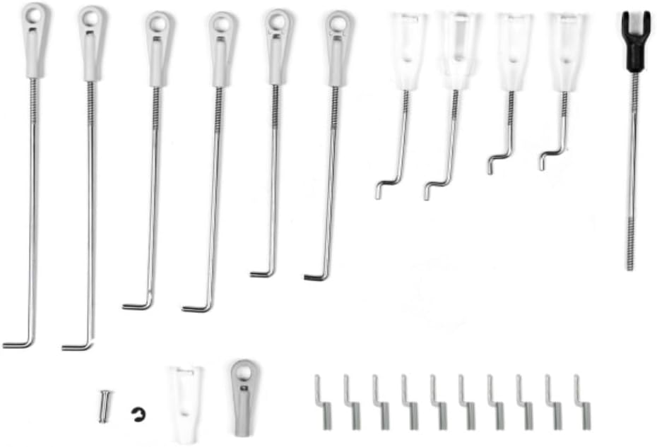 プッシュロッドは RC ジェット飛行機 F22 80mm に適合します。