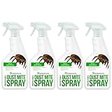 Xterminate Dust Mite Spray 4 x 1L HSE Approved and Licensed Killer Treatment Non-Staining. Ideal for Carpets, Upholstery, Bedding etc. Treats & Controls Re-infestation. Helps Prevent Allergies