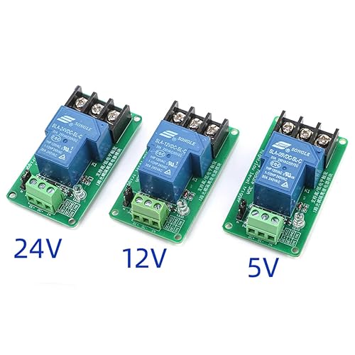 Hailege 2pcs 5V 30A Einkanal-Optokoppler-Isolationsrelaismodul unterstützt High und Low Trigger 5V