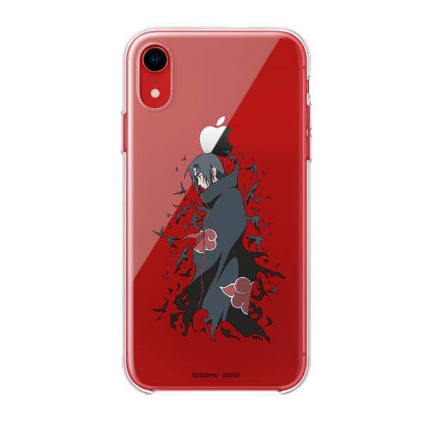 Custodia Ufficiale Naruto Per IPhone XR – Itachi Uchiha, Silicone Flessibile Antiurto, Trasparente E Resistente Ai Graffi, Ricarica Wireless Compatibile - 4