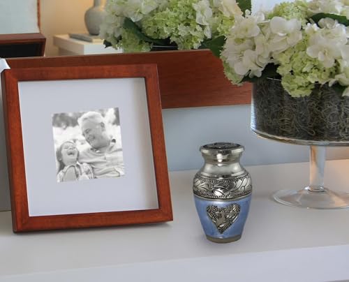Image of Angel Blue Cremation Urns for Human Ashes Adult Male Urns for Ashes