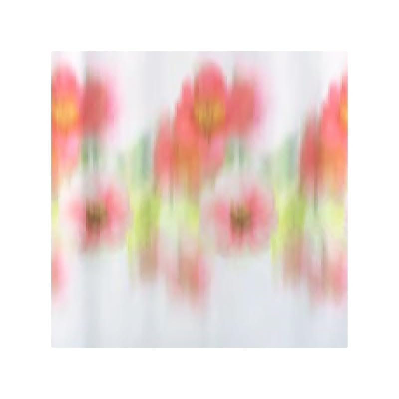 Spirella Kollektion Fior, Duschvorhang Textil 180 x 200, 100% Polyester, Mehrfarbig
