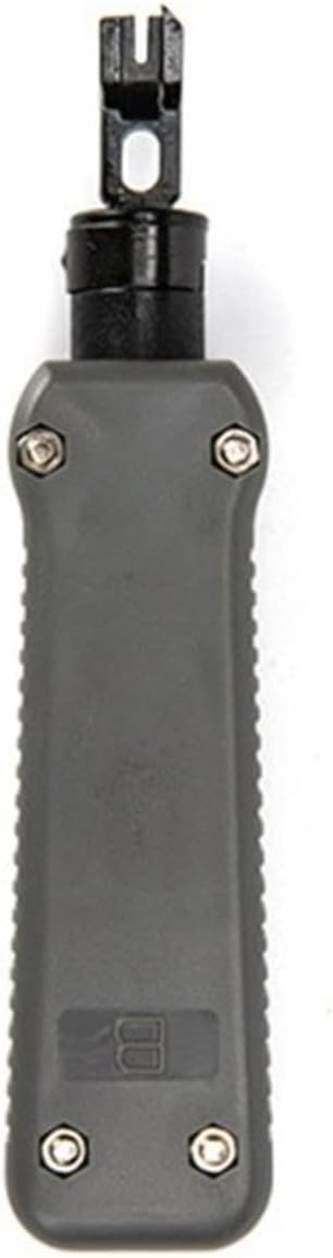 SEIWEI Punch Down Tool with Hook, Precison Blade Cutting for Ethernet Punch Down Block & Network Wire Cable Repair, Easy to Use