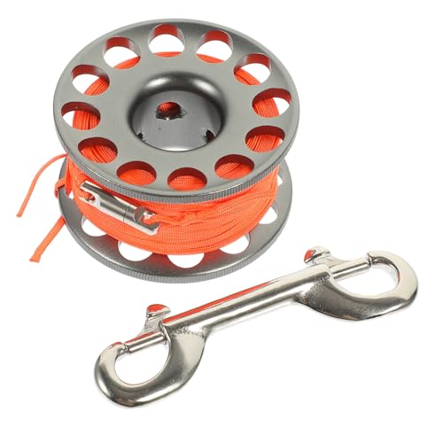 Carrete de buceo Toyvian con sistema anti-bobinado para una guía submarina fluida