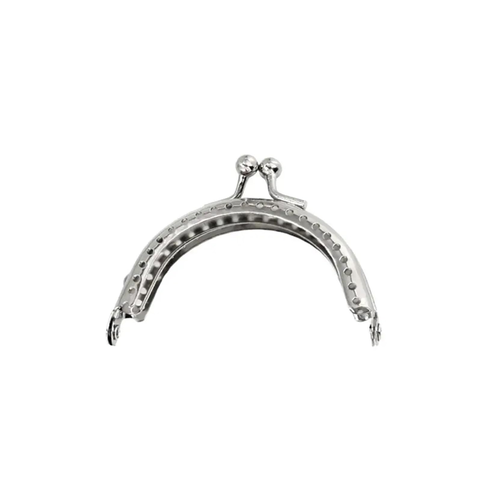 Metal Purse Frames, Metal Purse Frames 5pcs Kiss Clasp 6.5-15.5cm Bag Lock Hardware(6.5cm,6.5cm)
