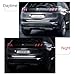 LANZMYAN Car Rear Bumper Cover Guard Reflective Sticker Anti-Scratch Trunk Warning Reflective Protector for Universal Auto SUV Pickup Trucks(Silver)
