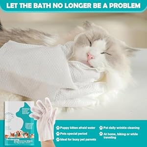 PETHous-Pet-Glove-Wipes-for-Dogs-Cats-Cleaning-Deodorizing-Grooming-Gloves-Pet-Bathing-WipesPet-Care-Rinse-Free-Hypoallergenic-Nourish-Fur-Glove-Wipes-for-Daily-Care-and-Traveling-6-PCS - Cucciolini Doodles   PETHous-Pet-Glove-Wipes-for-Dogs-Cats-Cleaning-Deodorizing-Grooming-Gloves-Pet-Bathing-WipesPet-Care-Rinse-Free-Hypoallergenic-Nourish-Fur-Glove-Wipes-for-Daily-Care-and-Traveling-6-PCS