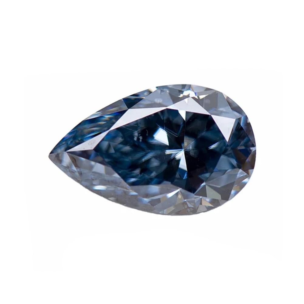 Moissanite en vrac poire VVS1 cadeau idéal pour bague sur mesure