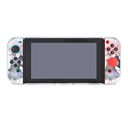 Switch カバー スローループ 吉永恋 保護シェル スイッチカバー 全面保護ケース スイッチ専用 分体式カバー かわいい 傷つきにくい 耐衝撃 精密 分体式カバー 取り外し簡単 角対応 ドック対応 汚れ・指紋防止 黄ばみなし 薄型 軽量 ゲーム プレゼ