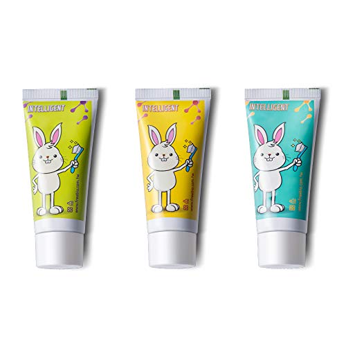 最安値 Freebio Technology Corp Intelligent天然の唾液酵素の歯磨き粉子供用 フッ素なし 発泡剤不使用 イチゴの味 40g ミントなし 辛くないの価格比較