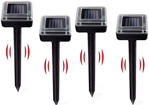 Répulsif Solaire Contre Les Taupes,Solaire Souris Repeller,Repulsif Solaire Serpent,Répulsif Taupe Solaire à Ultrason,Chasse Taupe Solaire Intelligen,Pour Pelouse, Jardin,Parasites, Rongeurs Vert Cover